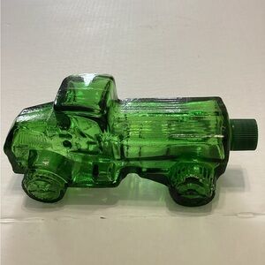 Green Avon big Mack bottle